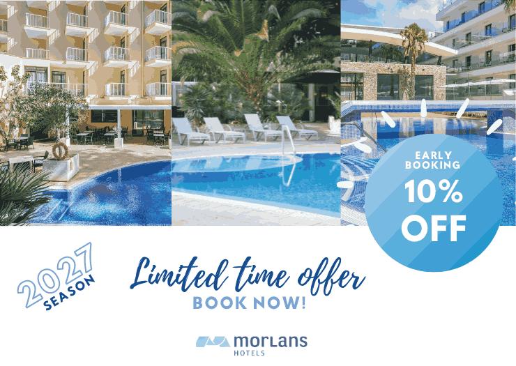 DESCUENTO DE EARLY BOOKING 2027. Hotel Morlans Suites Paguera DESCUENTO DE EARLY BOOKING 2027. Hotel Morlans Suites Paguera
